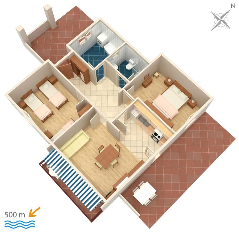 Apartment Rabac 2340A Bagian luar foto